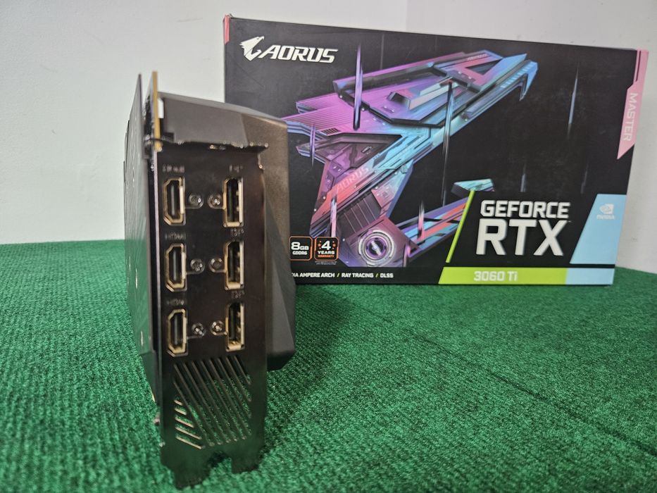 Gigabyte RTX 3060 Ti AORUS Master 8GB | Warranty | Store64551474289793123
