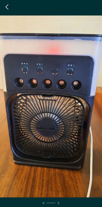 Настольный увлажнитель воздуха с подсветкой от USB.