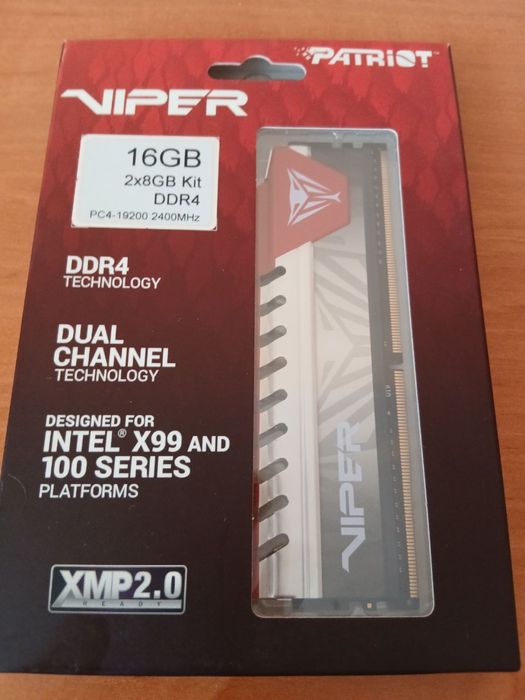 patriot viper ddr4 - купити комплектуючі для ПК - Ціна на OLX.ua