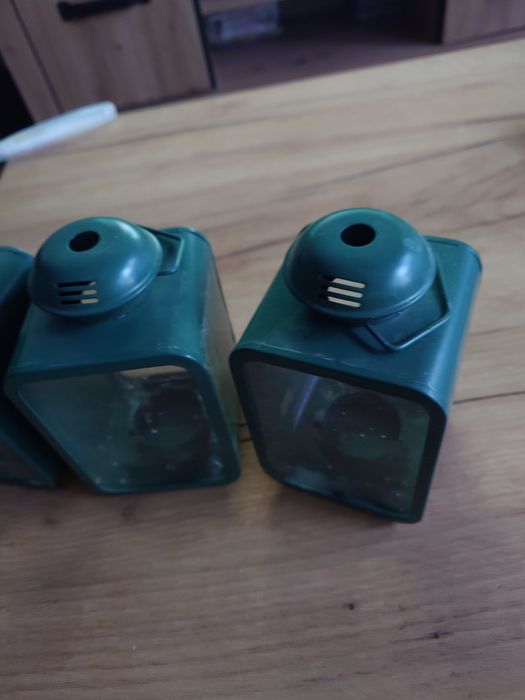 3 lampiony zielone