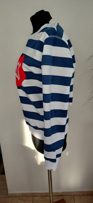 Nowa bluza PLN Kiss , bluza w paski dobra też na S