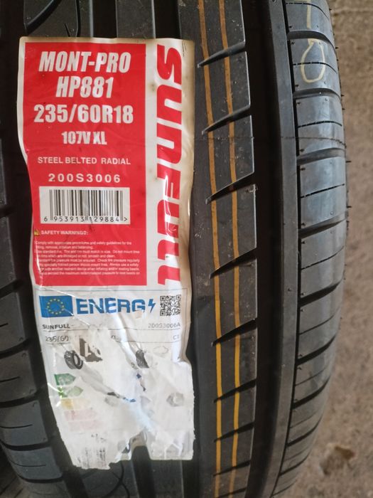 Opony 235/60 R 18 letnie