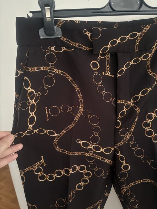 Spodnie  czekolada 38 Zara