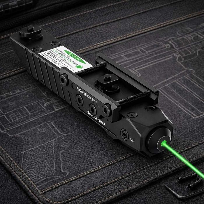 Лазерний приціл Toughsoul Green Laser TF-1067  Picatinny / M-LOK