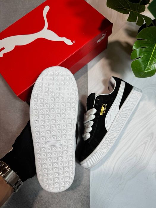 Puma Suede Xl Black White