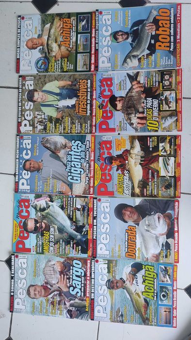 Lote 40 Revistas de Pesca