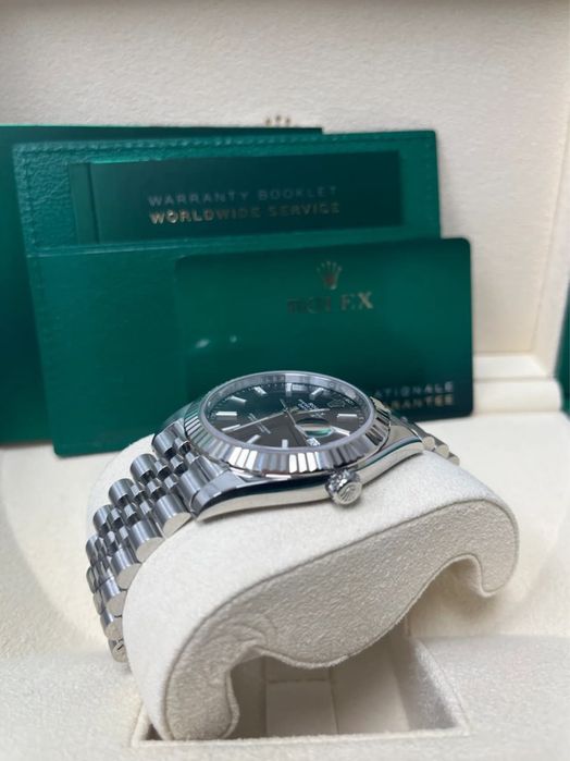 В НАЯВНОСТІ! Годинник Rolex Datejust 41 Black Full Box + Papers