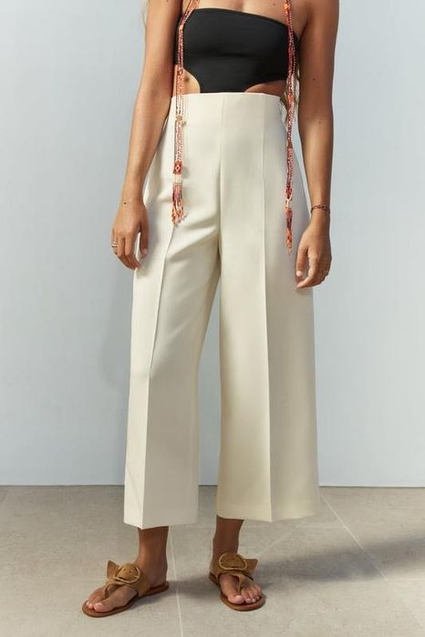 Брюки-кюлоти ZARA