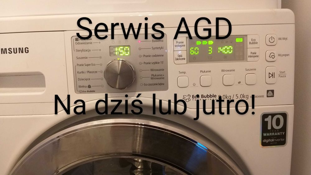 AGD serwis - naprawa zmywarek, pralek i lodówek
