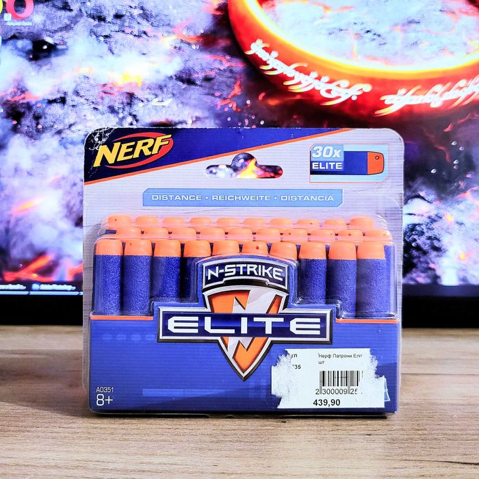Nerf Elite Hasbro A0351 30 стріл ОРИГІНАЛ!