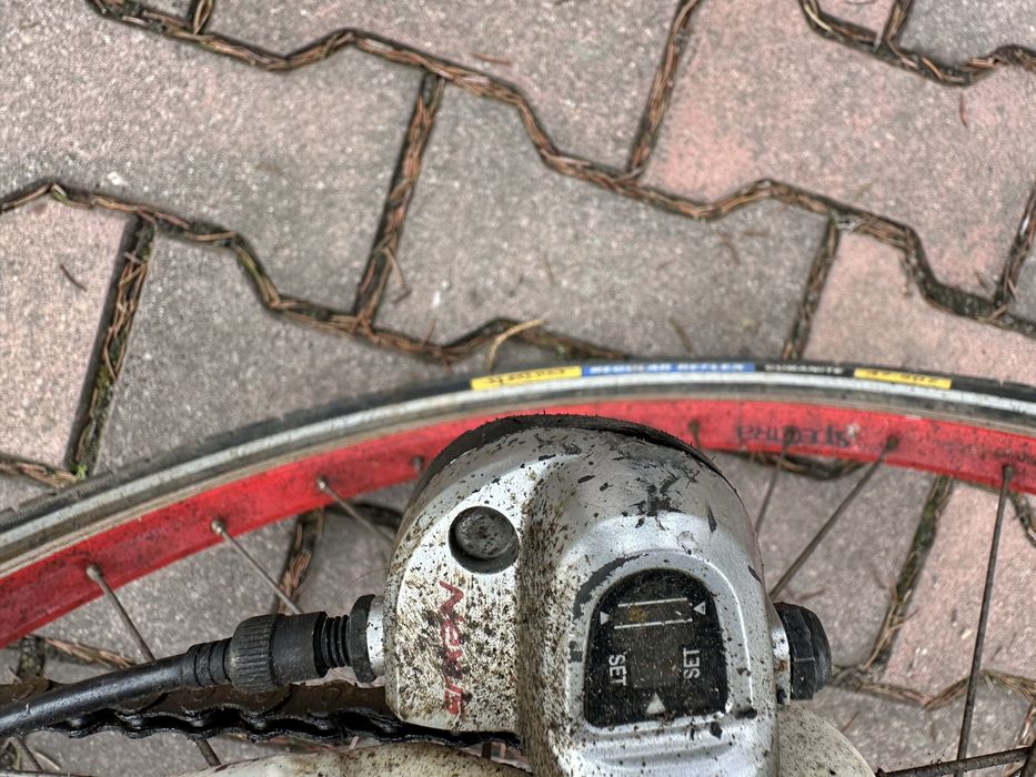 Rower dziewczecy 24 cale + kask