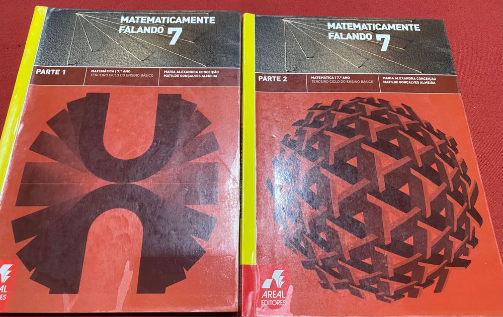 Manuais de Matemática do 7.º ano