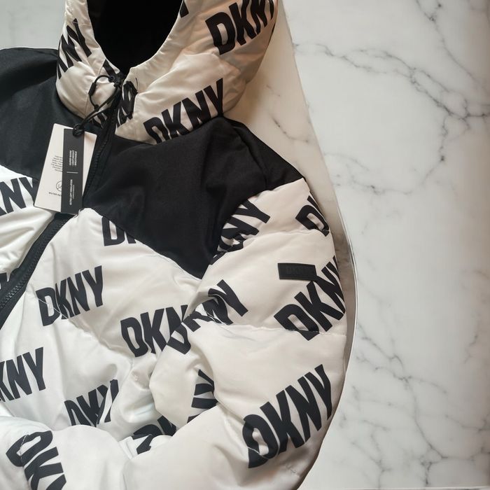 -50%$ XXL 52 DKNY пуховик куртка парка белый білий ххл 2xl