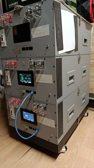 Magazyn energii 34kW / EVE 314ah /JK BMS 200A v19 /+ANENJI 12kW 3 fazy