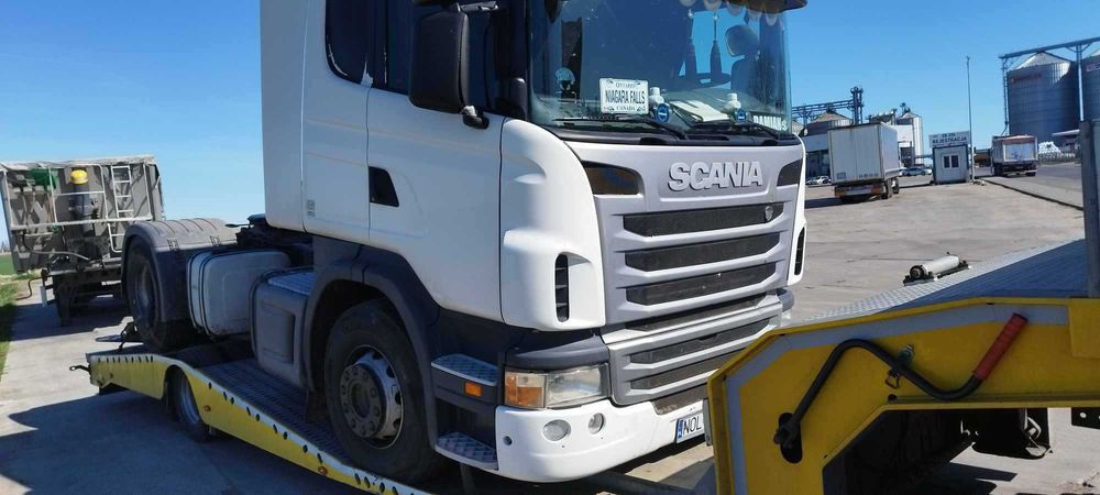 Wynajem - laweta niskopodwoziowa do transportu ciągników siodłowych