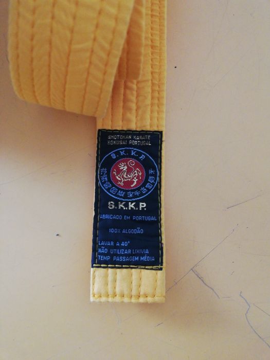 Fita Karaté Amarela