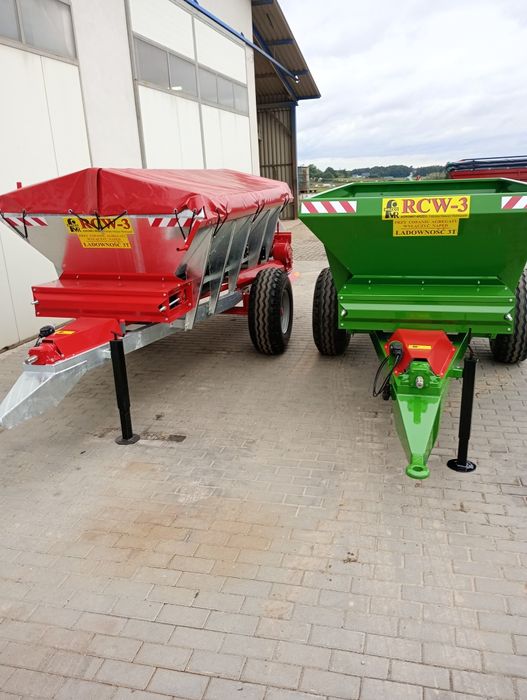 Rozsiewacz RCW-3 ocynk piaskarki solarka komunalna posypywarka LEASING
