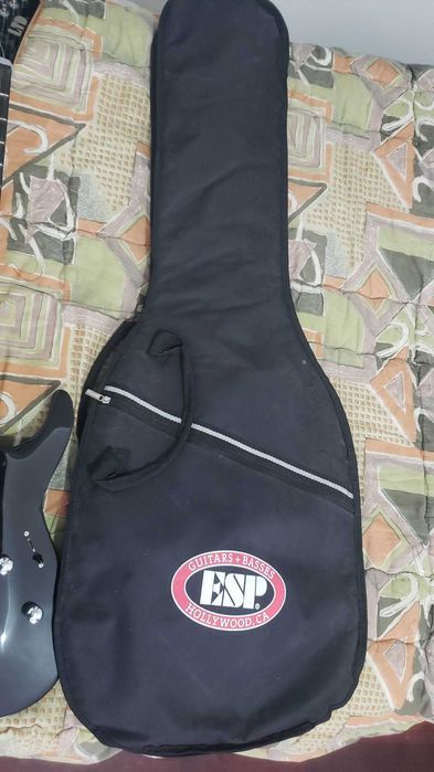 Guitarra preta - LTD MH 10