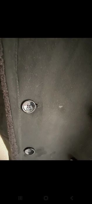 Czarny płaszcz jesienno/ziomowy