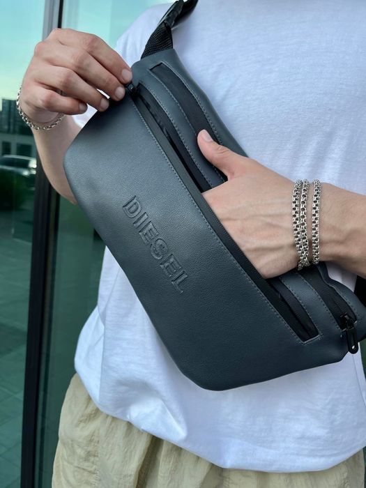 Бананка-сумка з шкірозамінника Diesel