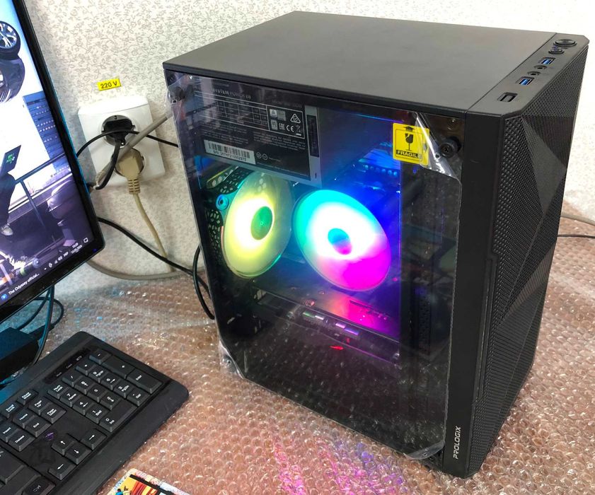 ІГРОВИЙ ПК GAME PC Intel® Xeon™ E5-2620 V3 ASUS™  ROG Strix® GeForce GTX 1050 2GB  RAM DDR4 16GB SSD 500Gb RGB підсвітка