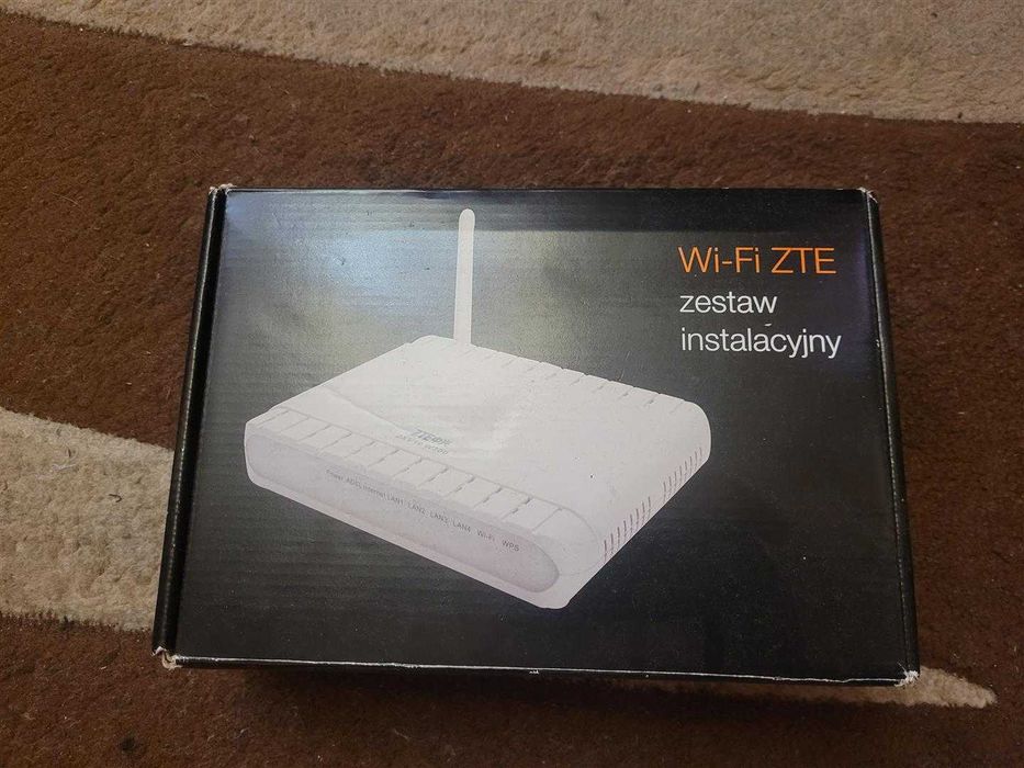 Modem ZTE W300 - Sprawny, Router, WiFi, Komplet, Internet, LAN, Wi-Fi