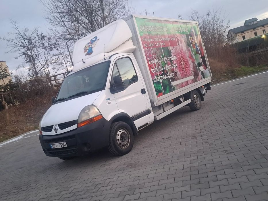 Renault Master Kontener Winda  RENAULT MASTER Polski Salon kontener winda izoterma