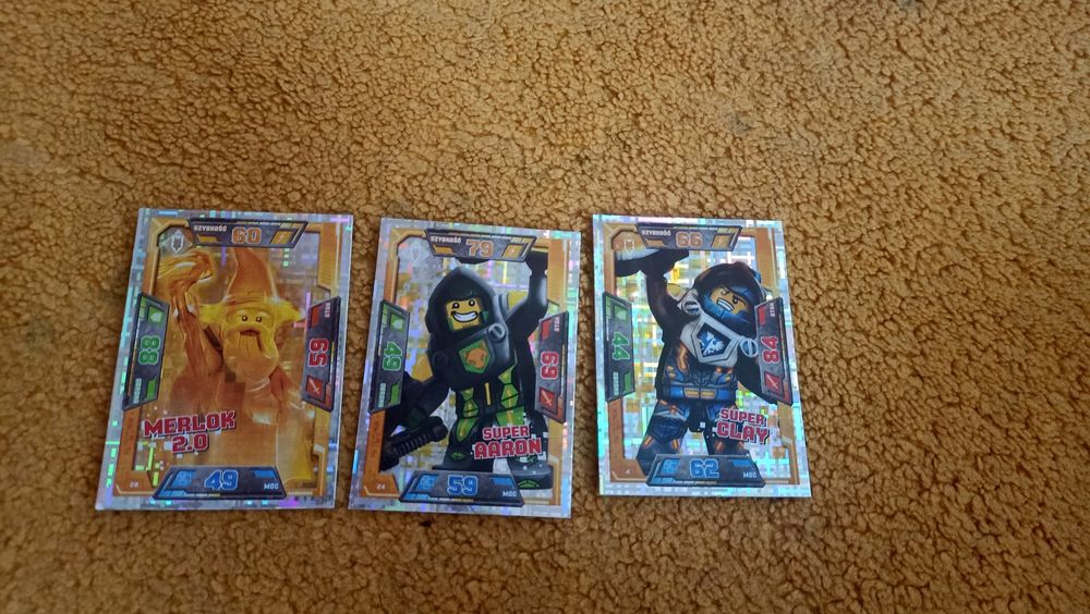 Karty LEGO nexo knights - 74 karty
