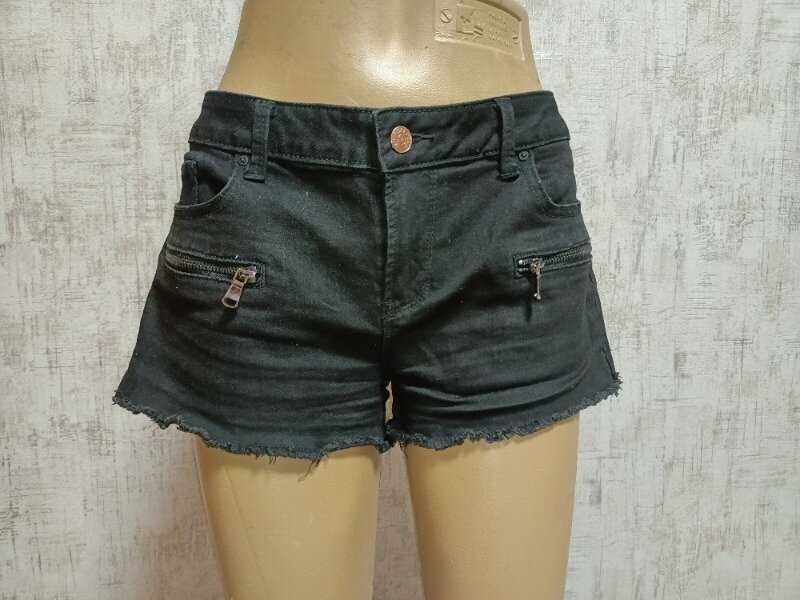 Шорты джинсовые L размер Denim WE женские короткие черные