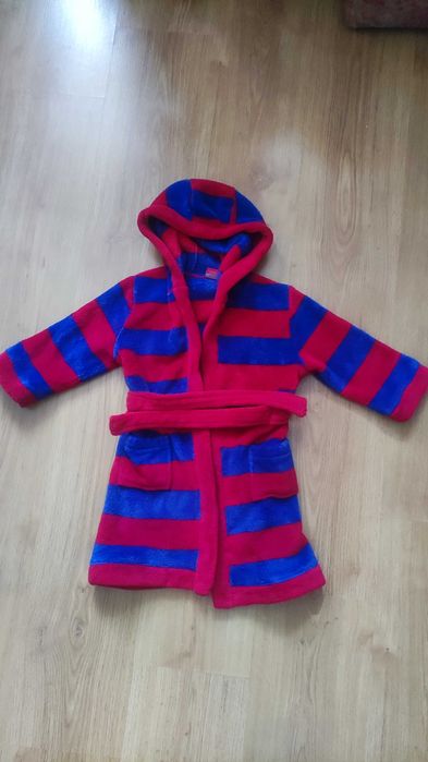 Szlafrok Dziecięcy Frotte Miniclub Rozmiar 92 FCB Barcelona