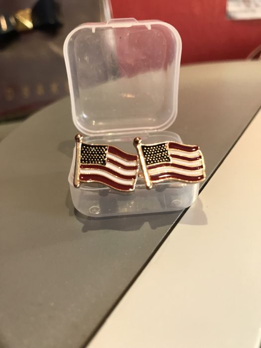Запонки Америка Флаг США