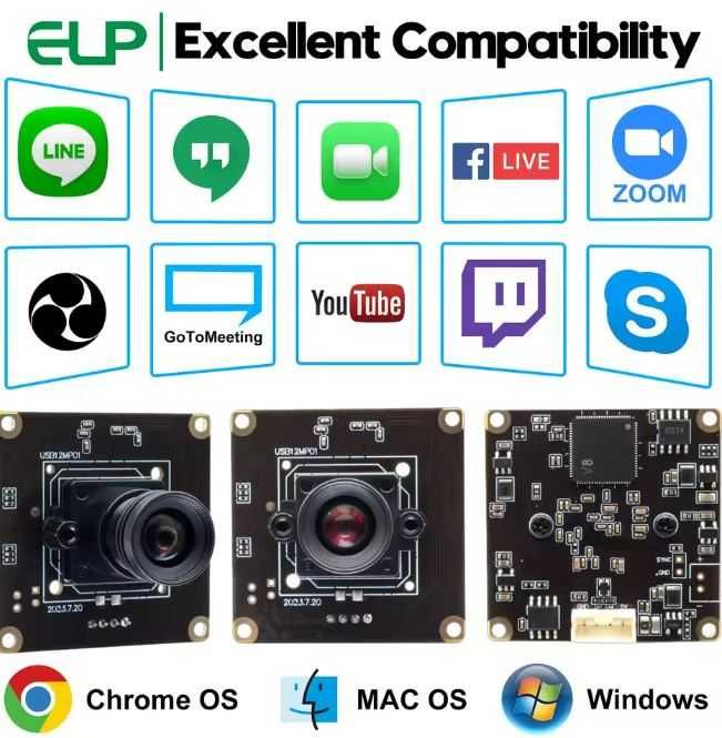 Szybki moduł kamery USB ELP