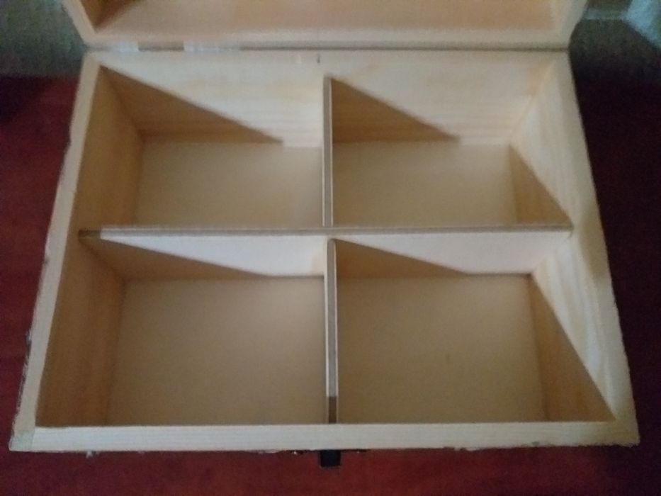 Caixa de Chá Madeira