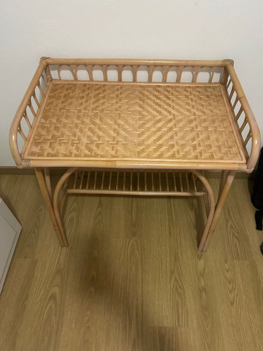 Secretaria Estilo Retro em ratan e bambu da marca La Redoute