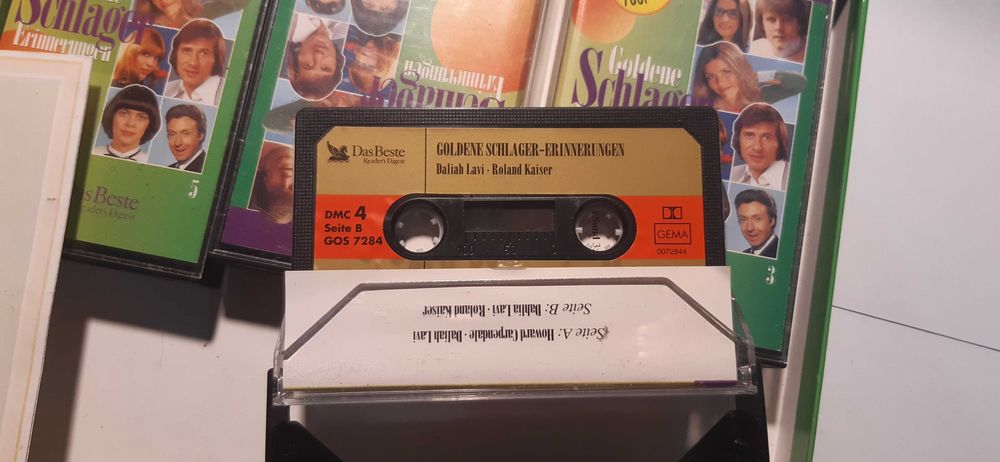 2 kasety magnetofonowe box szlagry niemieckie