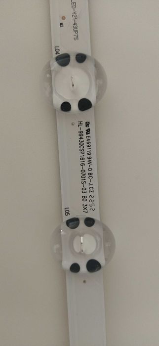 Tiras Led TV LG43UQ75006LF