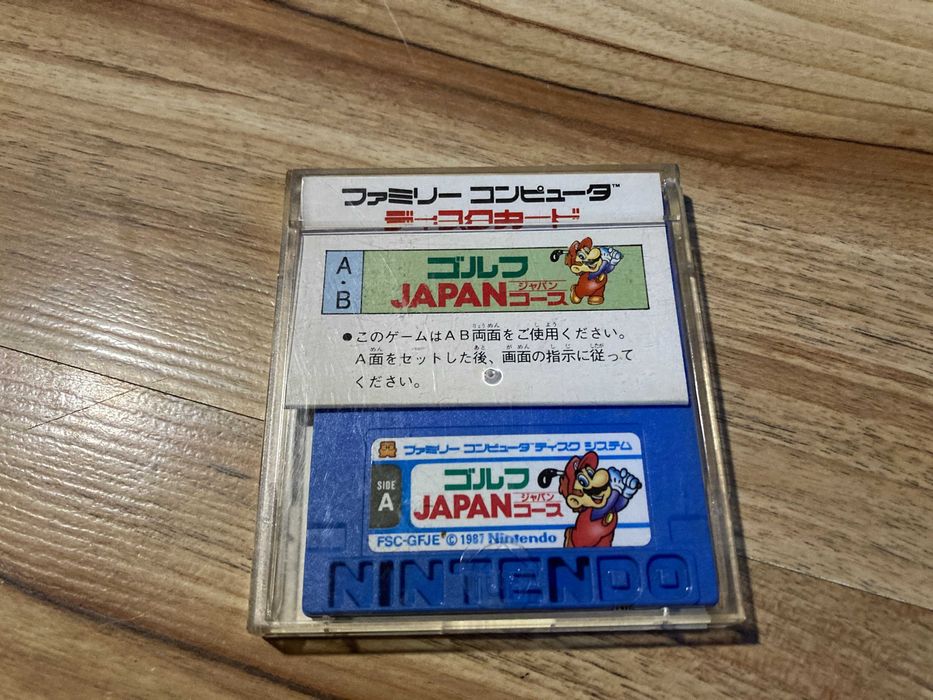 Mario Golf Japan Course Nintendo Famicom Disk System (FDS)