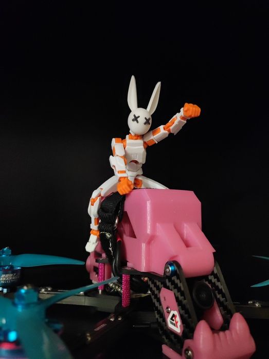 Dummy 13 Заєць. Рухома іграшка 3д друк.