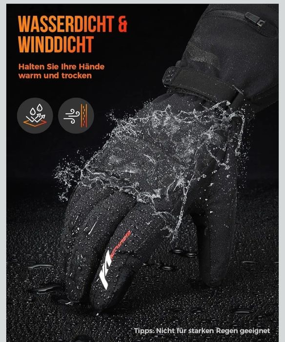 KEMIMOTO Ogrzewane rękawiczki M