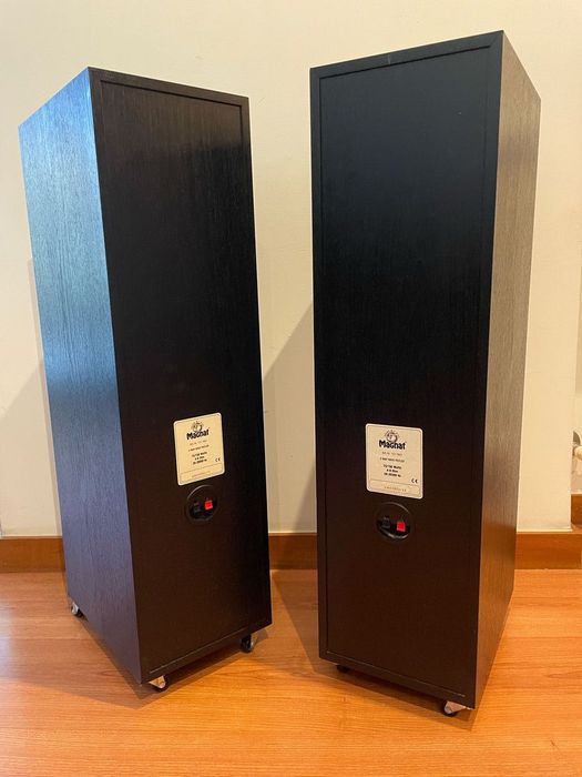 Magnat Colunas de pé 150W Preto Stereo Home Hifi Stream Transpuls