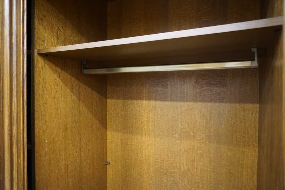 Szafa Dębowa Drzwi Przesuwne z Lustrami szer. 333 cm   (P-1346)