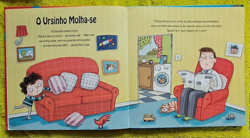 Livro infantil "As Minhas Primeiras Histórias - Meninos