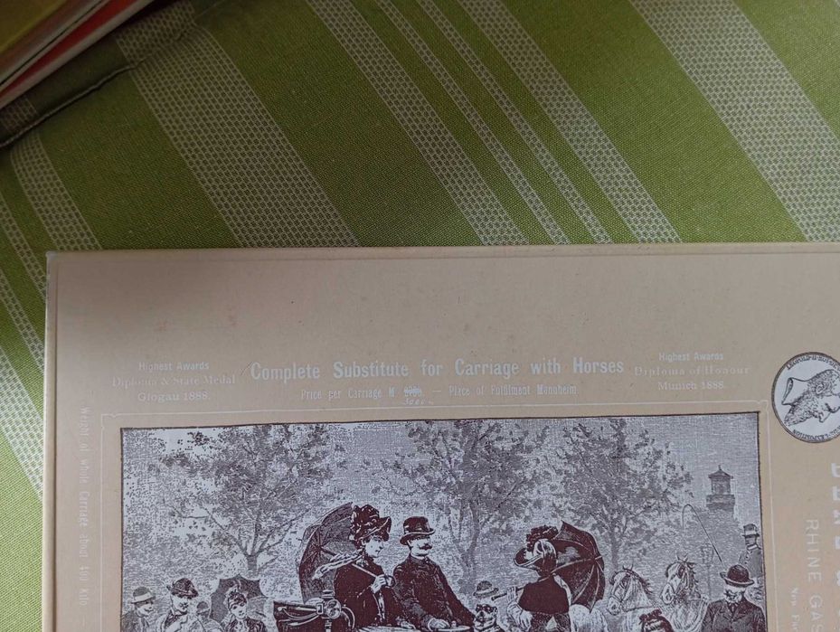 Вінтажна коробка Fisba Stoffels носові хустинки Daimler Mercedes Benz