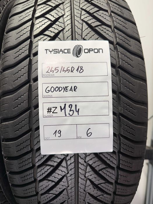 Opony Zimowe 245/45/18 GoodYear UltraGrip8 Komplet #Z734