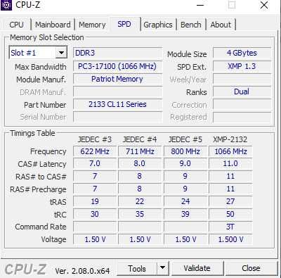 Pamięć RAM DDR3 Patriot Viper Intel 2x4GB 8GB 2133MHz