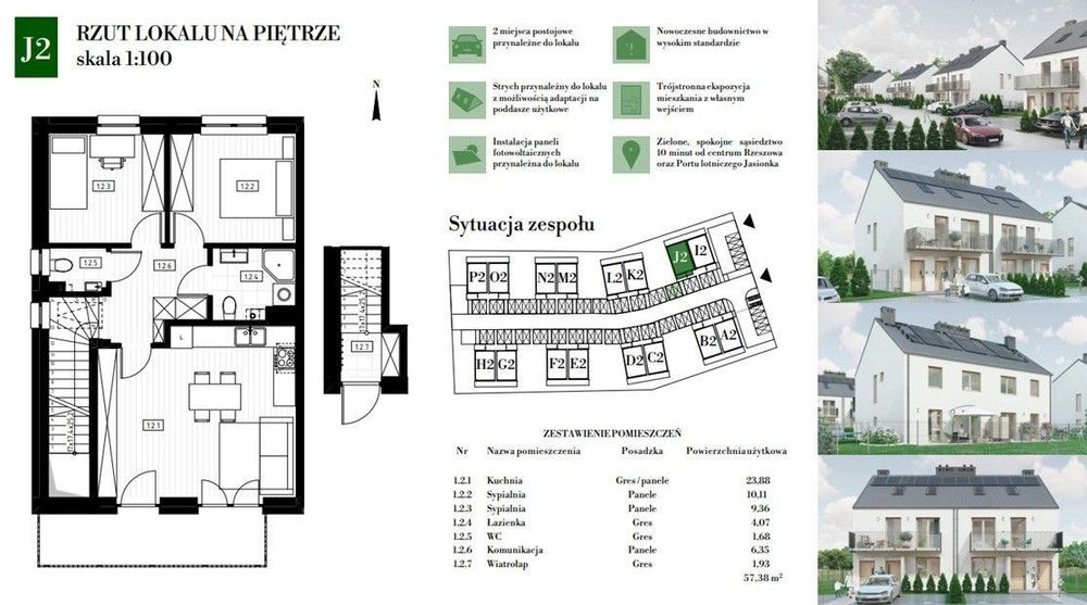 Mieszkanie – Zaczernie, powiat rzeszowski - Widok 5