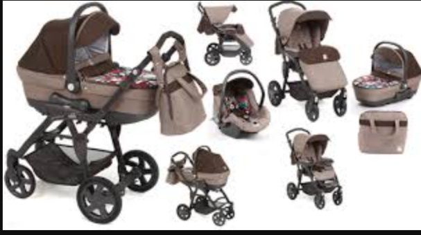 Коляска детская очень удобная 3в1