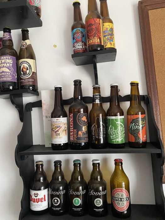 Coleção de 60 garrafas de cerveja (vazias) +oferta