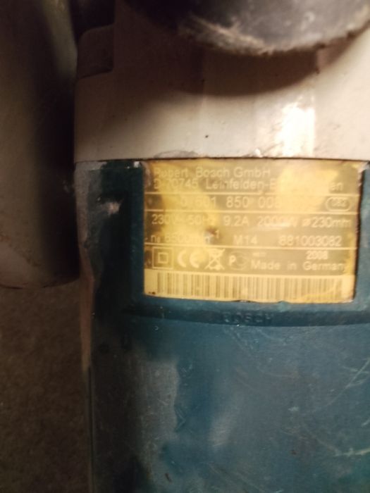 Bosh szlifierka/bruzdownica+ 4 tarczę !