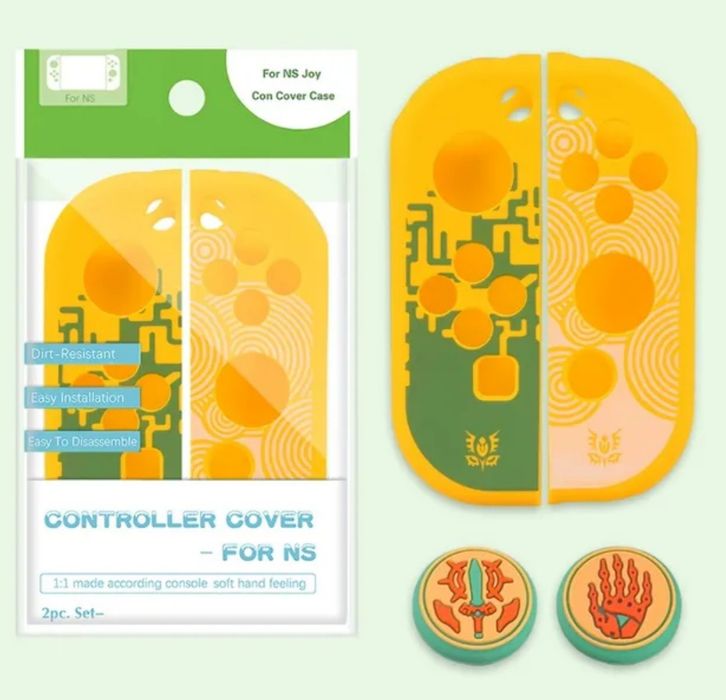 Capas de protecção para comandos Joy-Con. Incl. Botões. NOVOS.